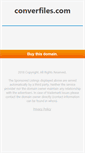 Mobile Screenshot of converfiles.com